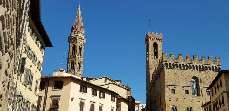 View of Bargello national museum, Florence